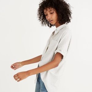 Striped Flannel Courier Shirt